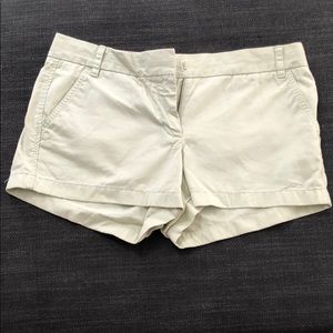 J. Crew broken in chino shorts